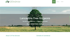 Desktop Screenshot of lancashiretreesurgeon.com