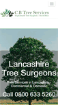 Mobile Screenshot of lancashiretreesurgeon.com